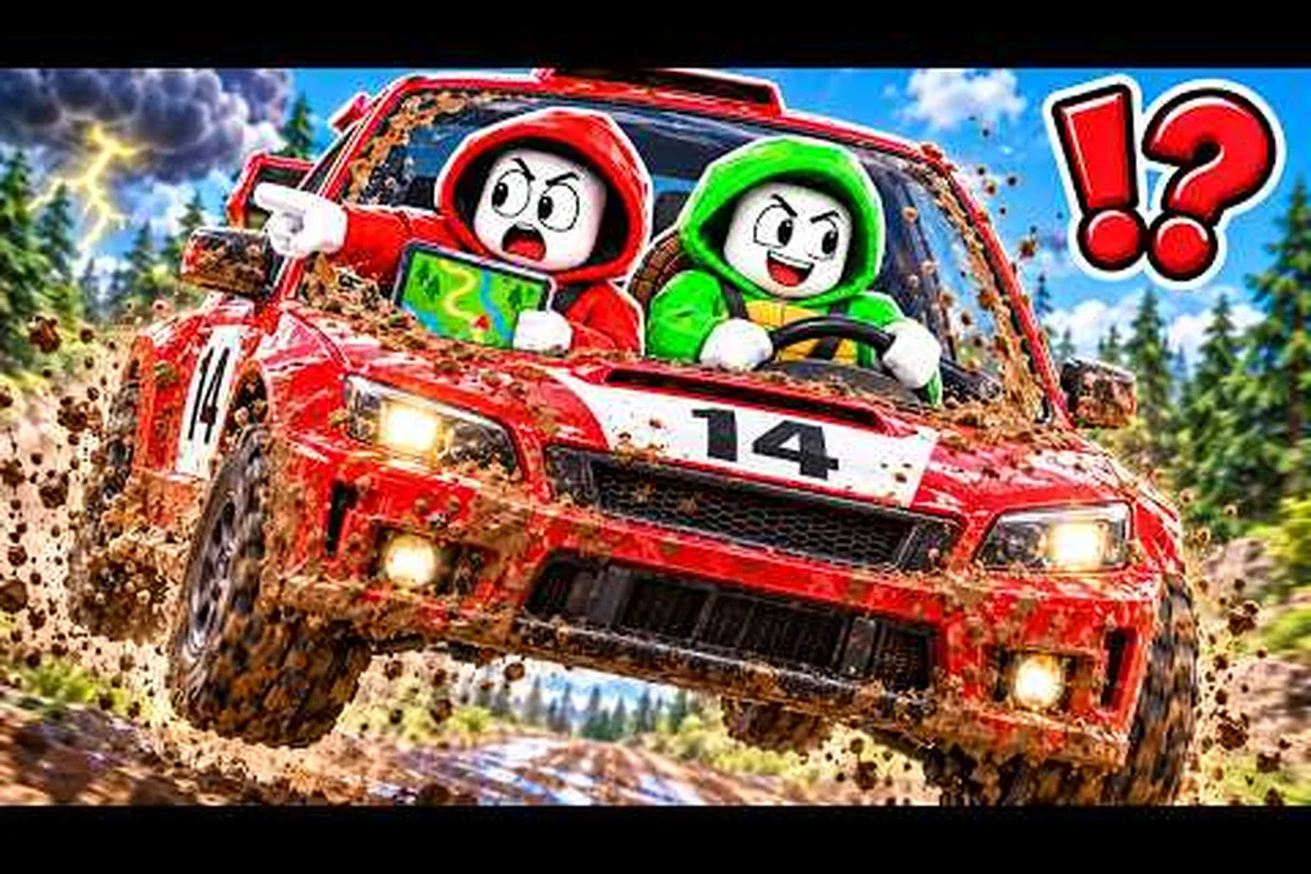 Backseat Rally ローカル協力プレイ：パーティー、家族、デュオでのプレイ